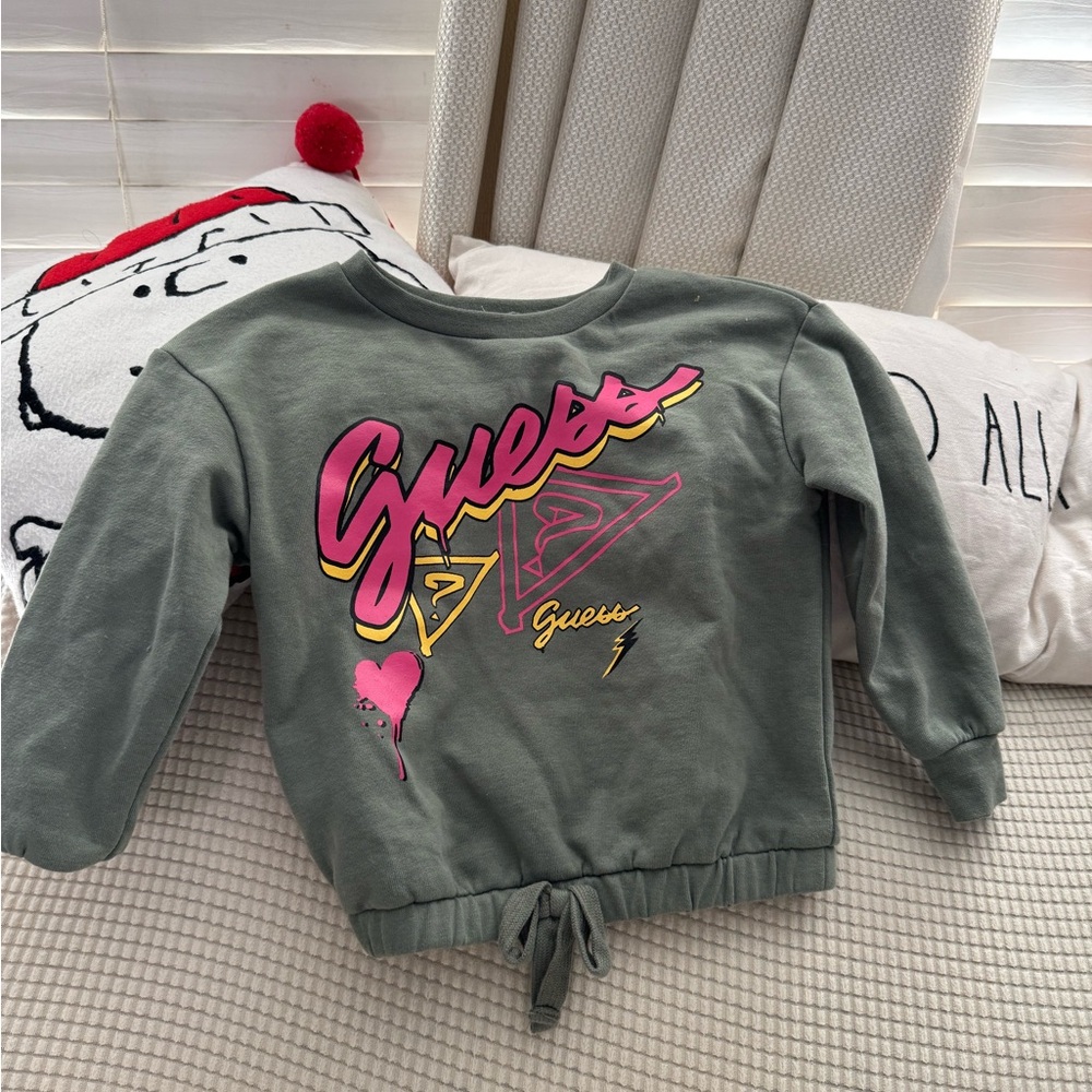 Guess Green Graphic Sweatshirt
